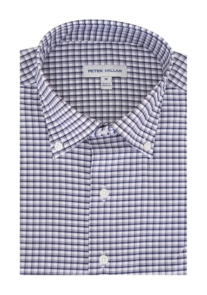 Peter Millar checked button-down shirt - White