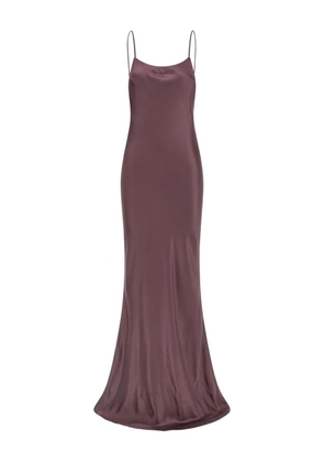 THE ANDAMANE Ninfea evening dress - Brown