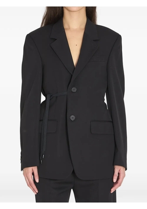 Balenciaga wrap jacket - Black