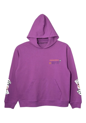 Chrome Hearts matty boy hooded sweatshirt - Purple