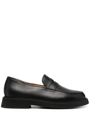 A.P.C. Gael leather loafers - Black