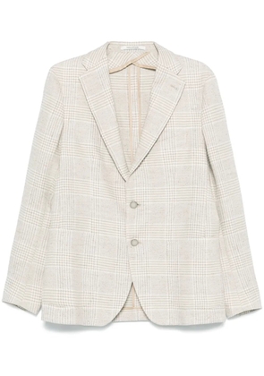 Tagliatore checked blazer - Neutrals