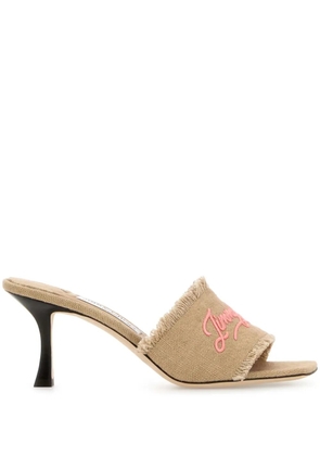 Jimmy Choo 70mm Alexia sandals - Neutrals