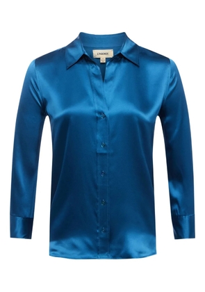 L'Agence Dani silk blouse - Blue