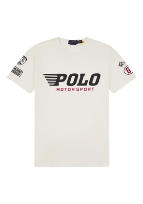 Polo Ralph Lauren Motorsport logo-print T-shirt - Neutrals