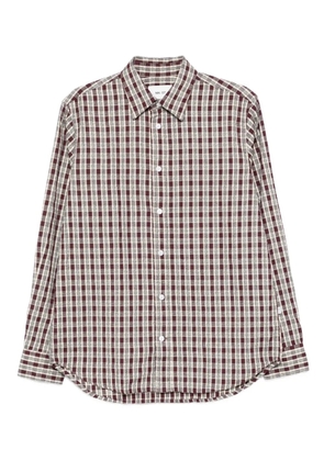 NN07 Colby checked cotton shirt - Red