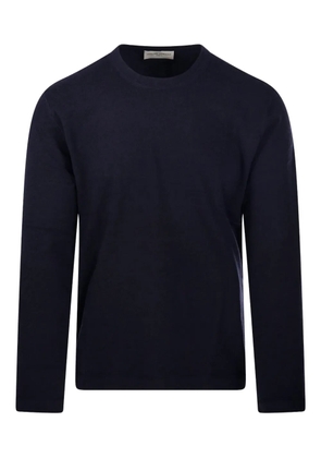 Officine Generale long-sleeve crew-neck sweater - Blue