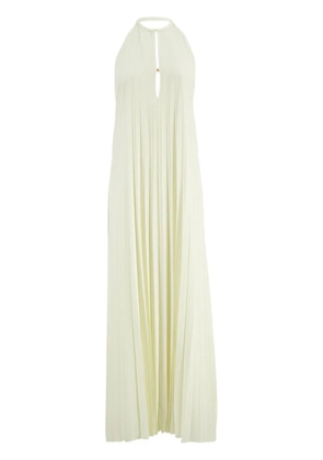 Zeus+Dione Elvira pleated dress - Neutrals
