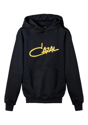 Cazal embroidered hoodie - Black