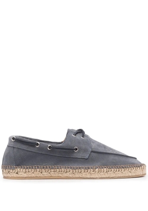 Scarosso Felipe suede boat shoes - Grey