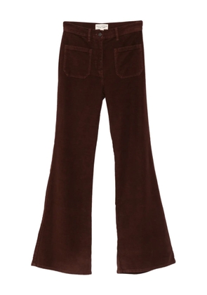 Nili Lotan Florence corduroy trousers - Brown