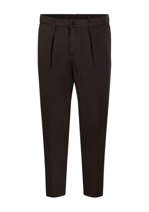 Entre Amis pleated trousers - Brown