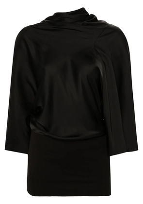 Rick Owens Cylinder satin blouse - Black