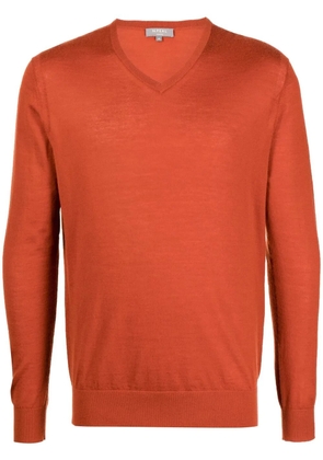 N.Peal The Conduit V-neck jumper - Orange