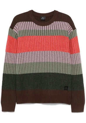 PS Paul Smith striped sweater - Green