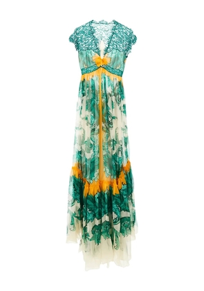 ETRO printed maxi dress - Green