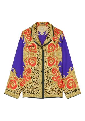 Versace baroque-print shirt - Purple