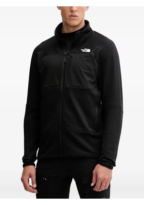 The North Face long-sleeved zip-up sweatshirt - Black