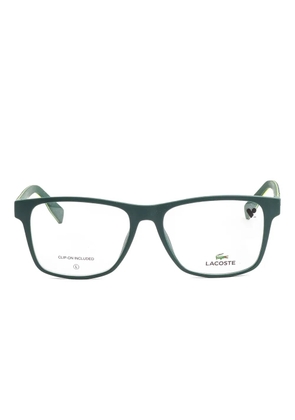 Lacoste logo-print glasses - Green
