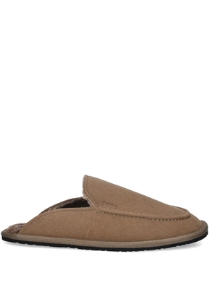 BOSS MSFR slippers - Brown