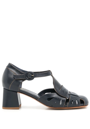 Sarah Chofakian Bastien 40mm mid-heel sandals - Black