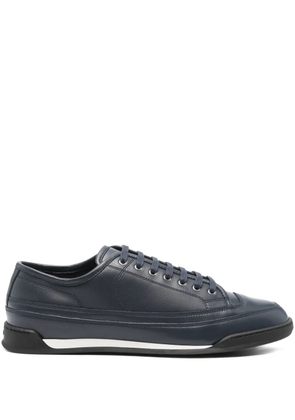 John Lobb lace-up leather sneakers - Blue