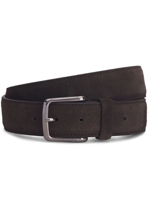 Tod's classic suede belt - Brown