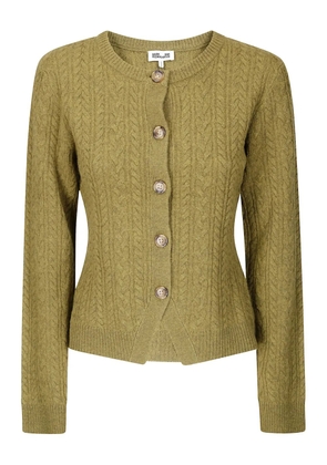 Baum Und Pferdgarten Clarah cable-knit buttoned cardigan - Green