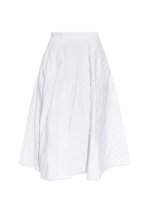 Moschino flared skirt - White