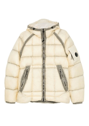 C.P. Company hooded quilted jacket - Neutrals