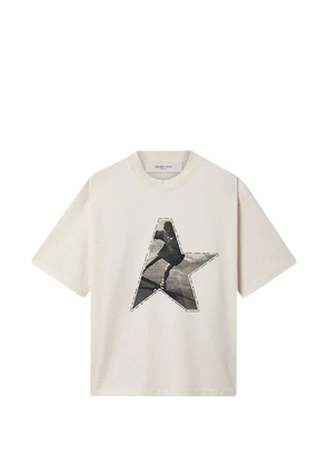 Golden Goose star-print T-shirt - Neutrals