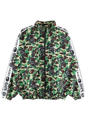 SAINT MXXXXXX camouflage-print bomber jacket - Green