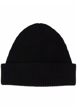 Maison Margiela stitch-detail beanie - Black
