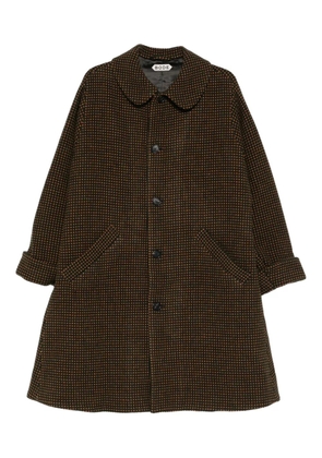 BODE Hedgerow buttoned coat - Green