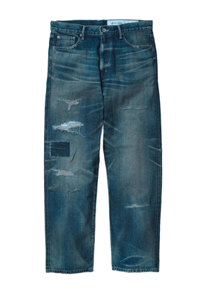 Neighborhood Savage Denim distressed jeans - Blue