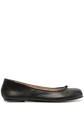 Maison Margiela Tabi leather ballet flats - Black
