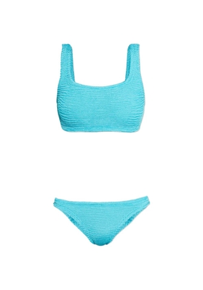 PARAMIDONNA textured bikini - Blue
