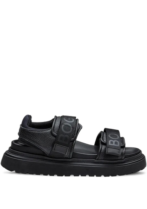 BOGNER logo-straps sandals - Black