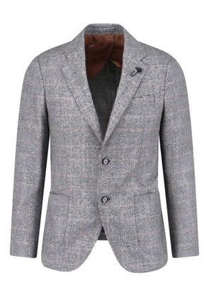 Lardini single-breasted wool blazer - Grey