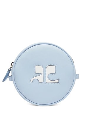 Courrèges Reedition Circle leather bag - Blue
