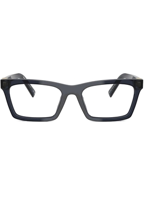 Miu Miu Eyewear rectangle-frame glasses - Blue
