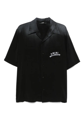 AMIRI Hollywood bowling shirt - Black