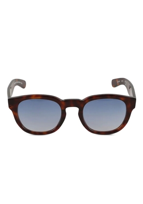 Kador tortoiseshell round sunglasses - Brown