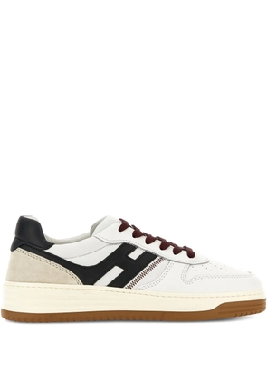 Hogan H630 panelled low-top sneakers - White