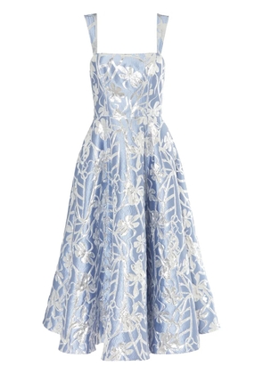 Temperley London Frankel midi dress - Blue