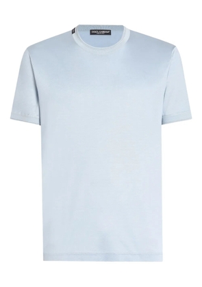 Dolce & Gabbana silk t-shirt - Blue
