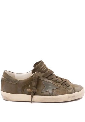 Golden Goose Super-Star lace-up sneakers - Green