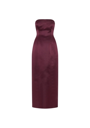 Nicholas Kasia strapless midi dress - Purple