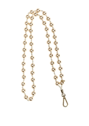 Maison Michel Martine shoulder strap - Neutrals