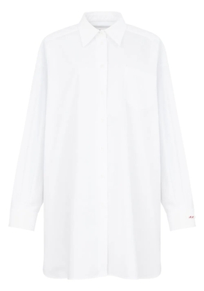 Maison Margiela drop-shoulder cotton shirt - White